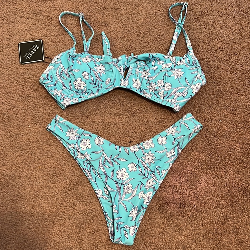 Zaful Blue Bikini